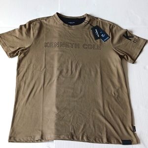 Kenneth Cole T-shirt Olive Medium